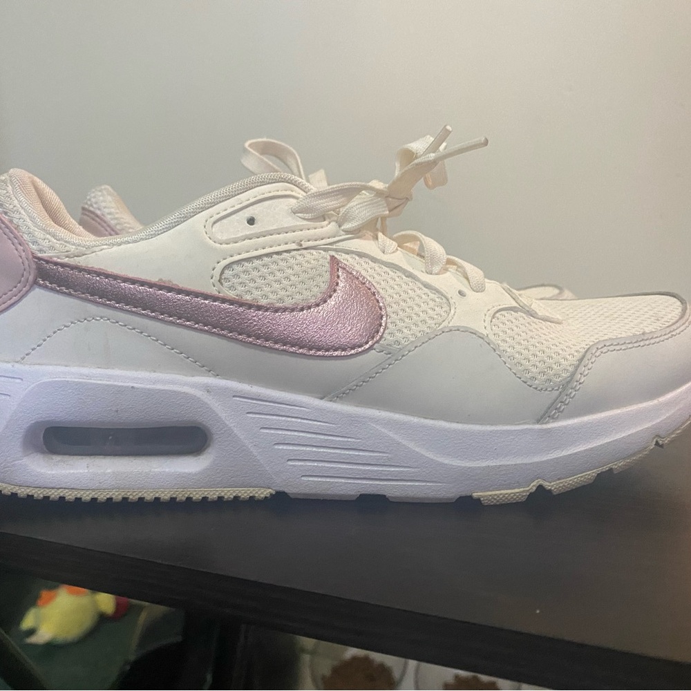 Nike Air Women's Salt and Pink with white soles Sneakers